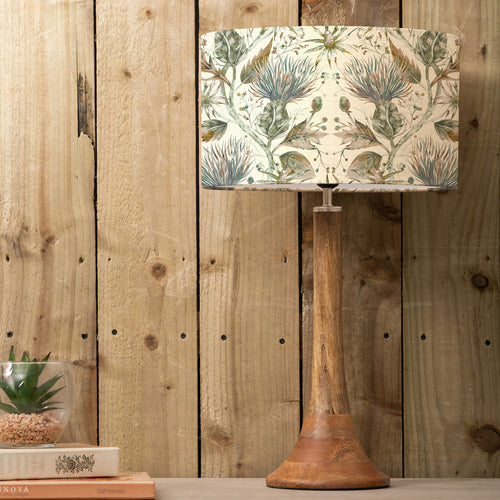 Pazarium Shop - Varys Eva & Kinross Complete Table Lamp Mango/Auburn Linen