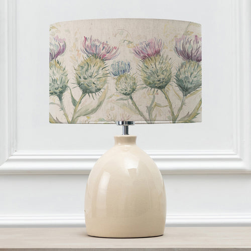 Pazarium Shop - Thistle Glen Eva & Leura Complete Table Lamp Cream/Linen