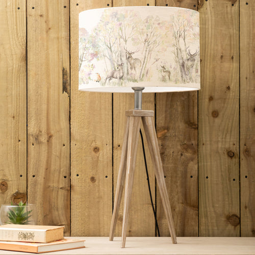 Pazarium Shop - Enchanted Forest Eva & Aratus Complete Table Lamp Grey/Forest