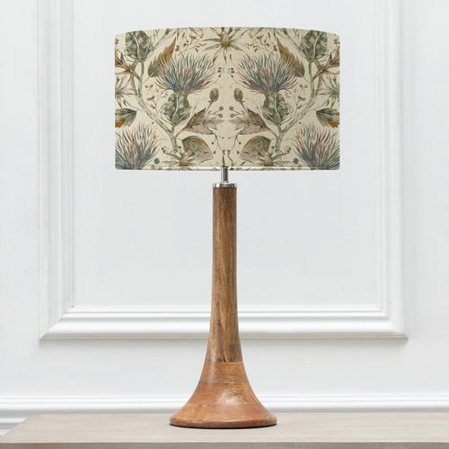 Pazarium Shop - Varys Eva & Kinross Complete Table Lamp Mango/Auburn Linen