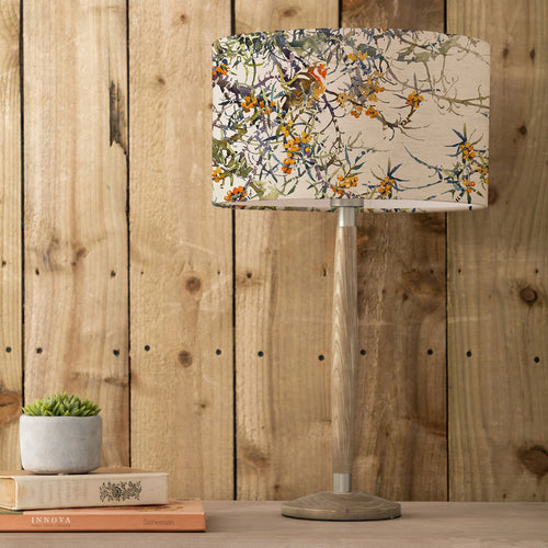 Pazarium Shop - Hawthorn Eva & Solensis Complete Table Lamp Grey/Olive